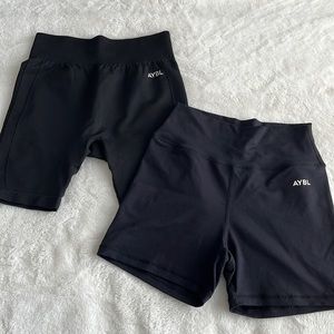 AYBL Seamless Biker Short + Core Shorts
